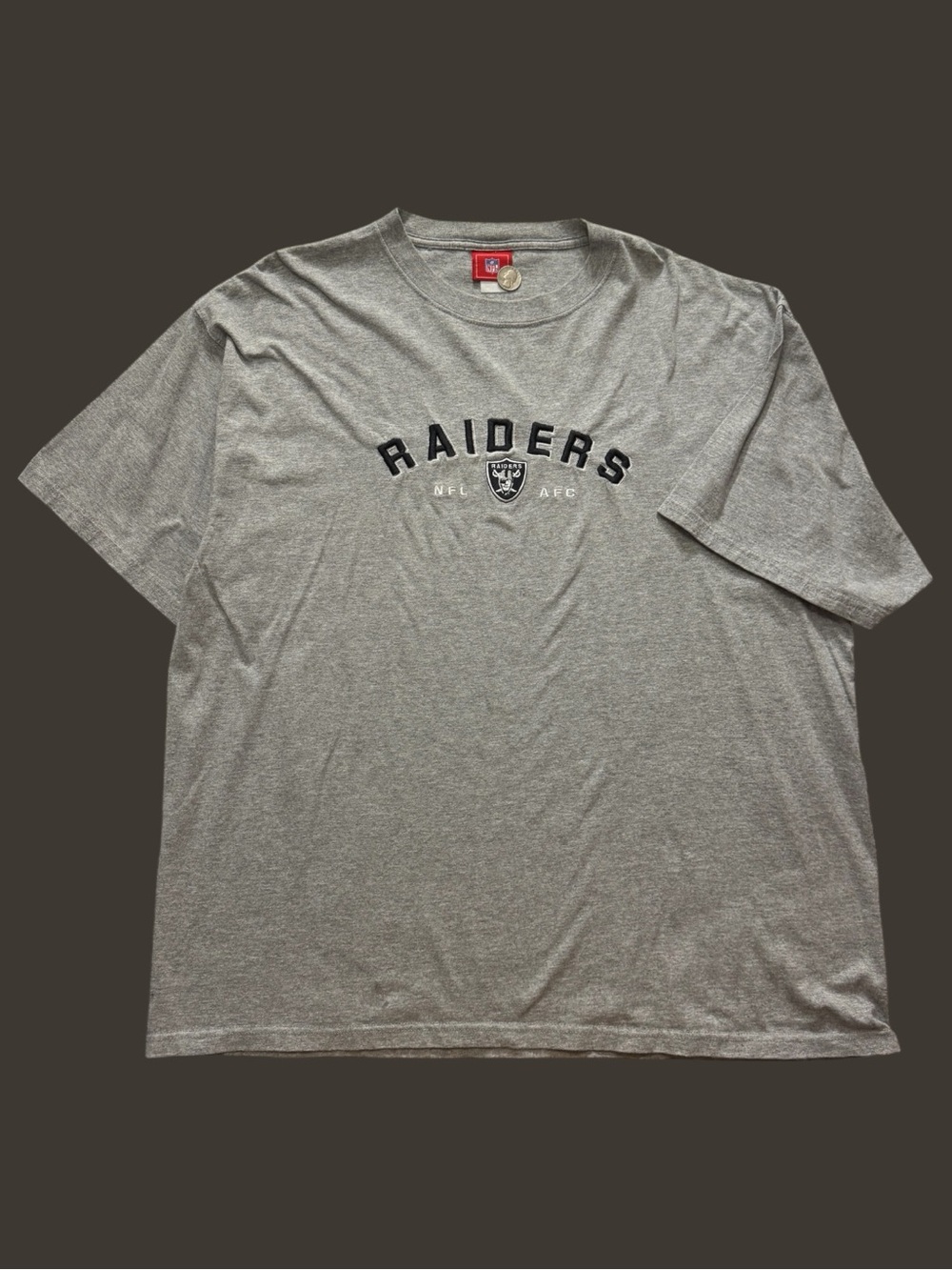 Vintage Y2K Raiders Embroidered Tee